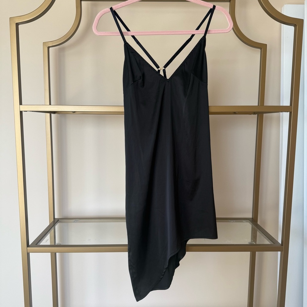 For Love & Lemons Asymmetrical Slip Dress Size S